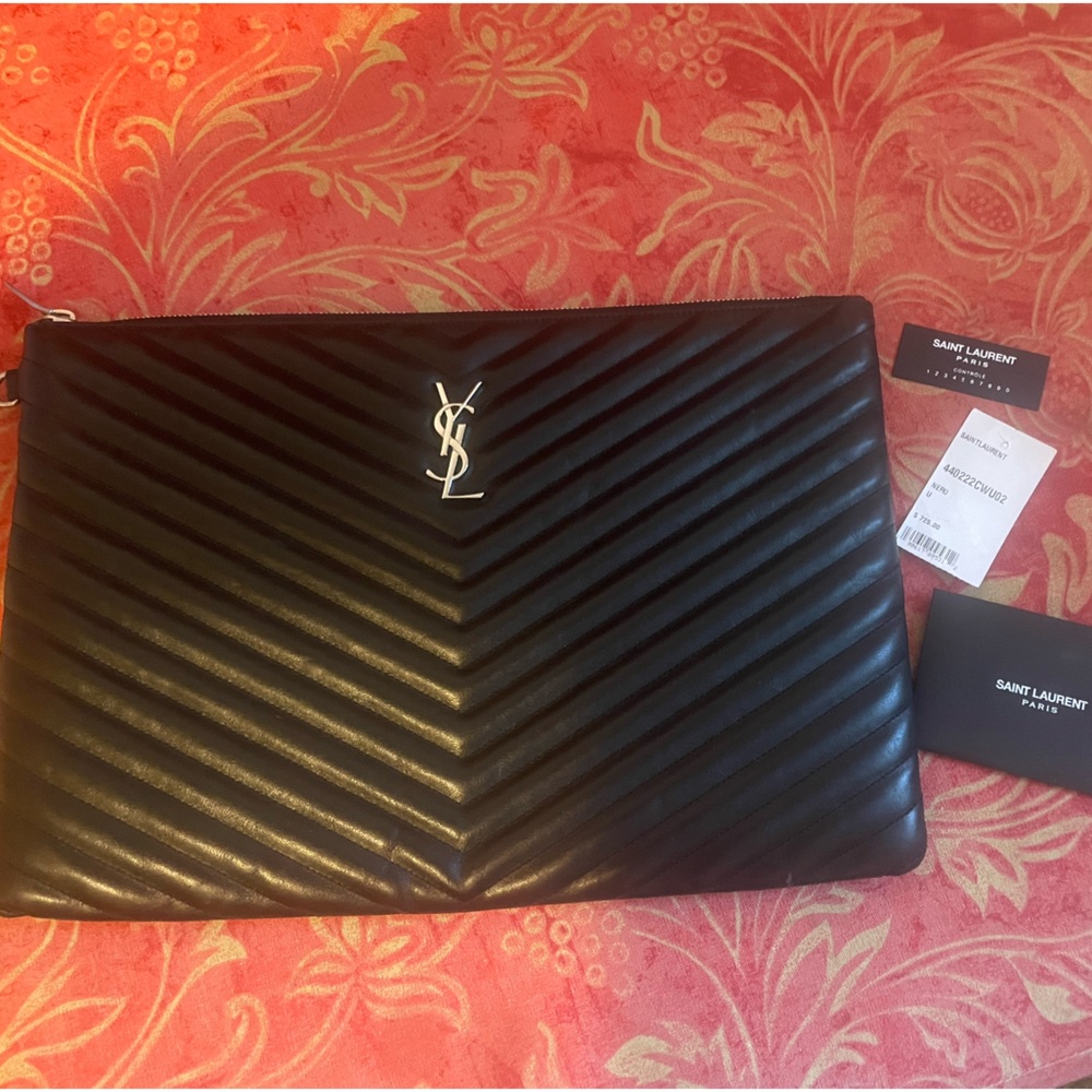 YSL Envelope Clutch Evening Bag